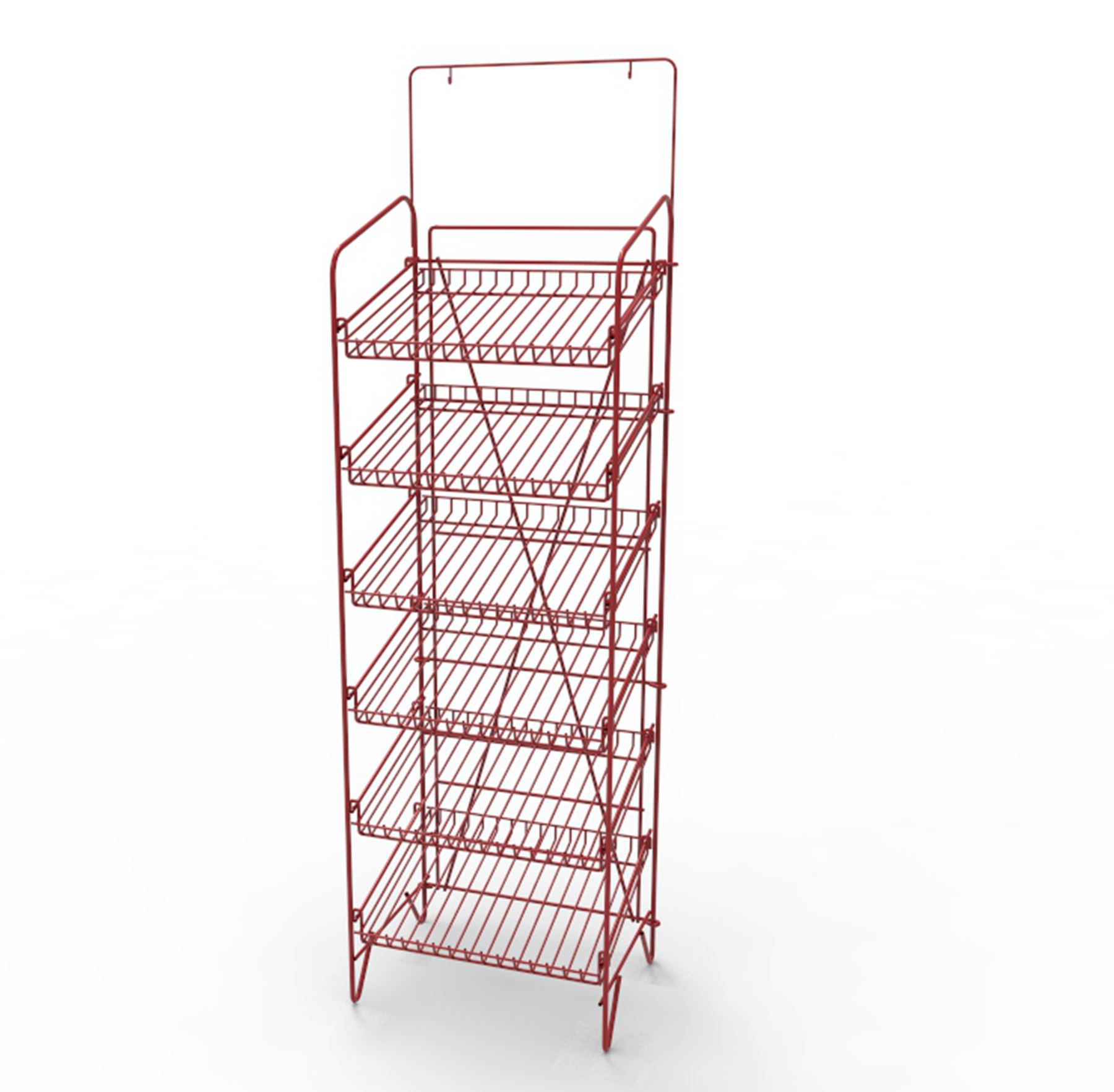 Metal Wire Rack Stand Display Multitier for Boxes TShirtes